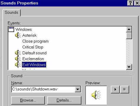 Windows 95 sounds for windows 10