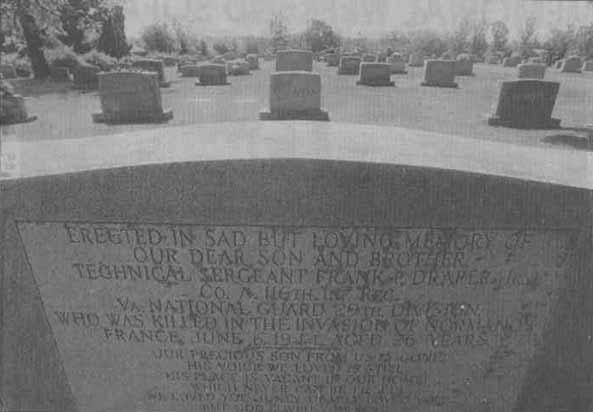 Grave of Frank Draper, Jr.